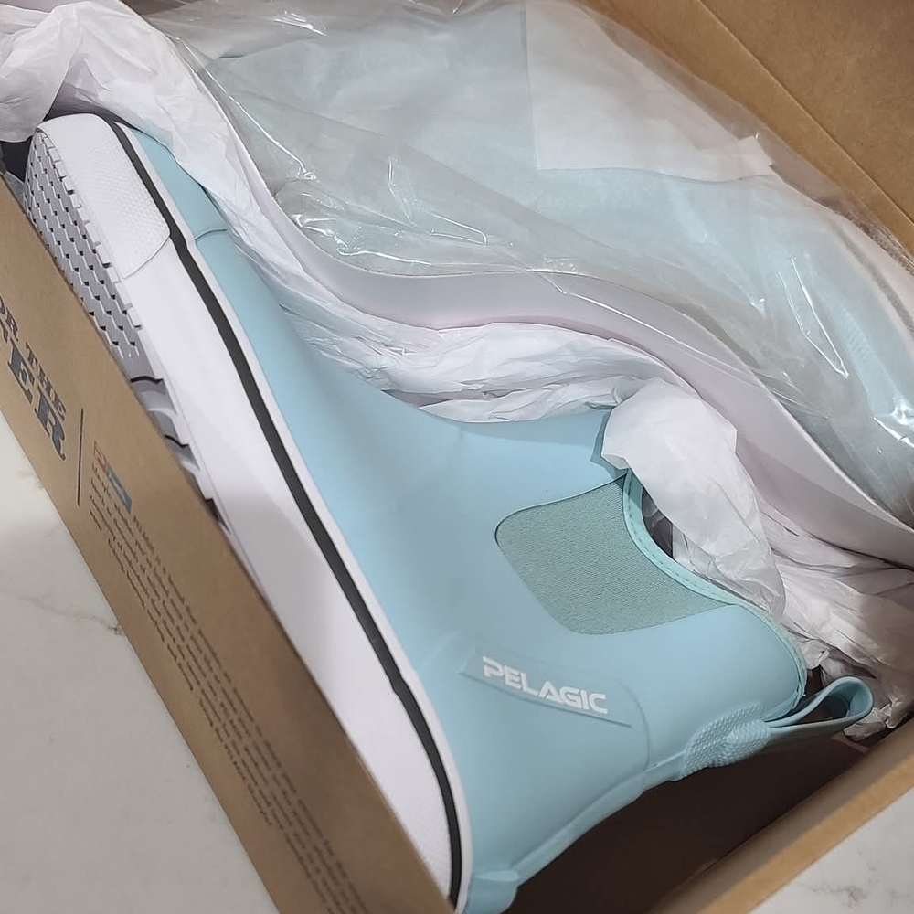 NEW Pelagic Aqua Slip-On Boot